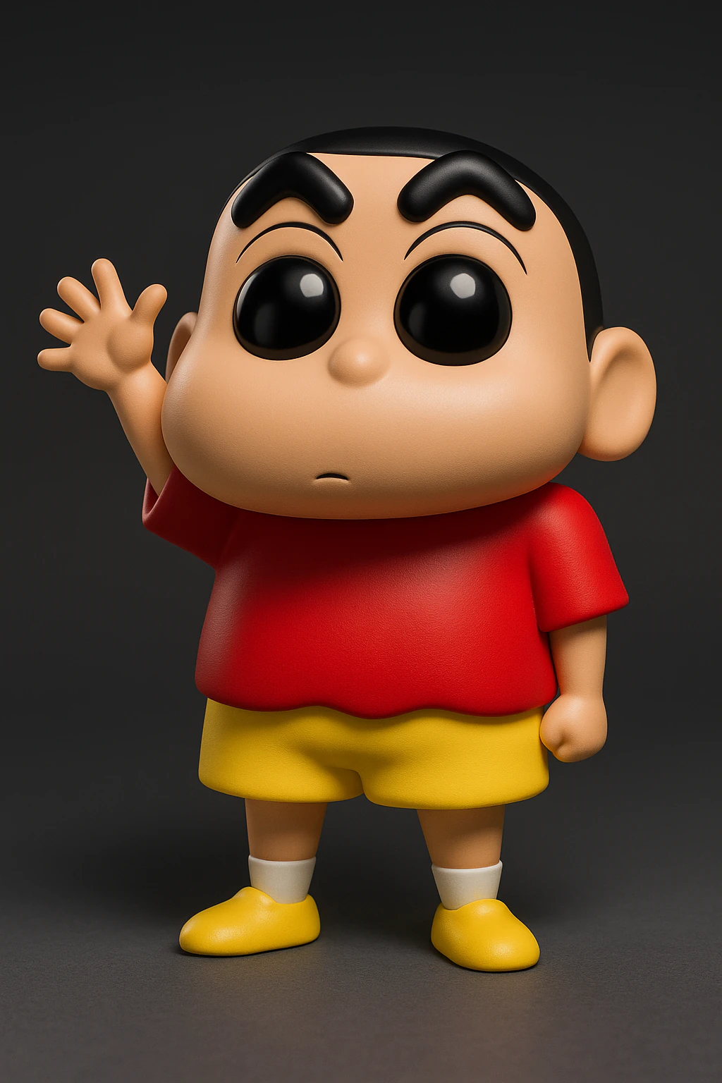 Shinchan Cartoon 3D Print Model .c4d .max .obj .3ds .fbx .stl .blend 