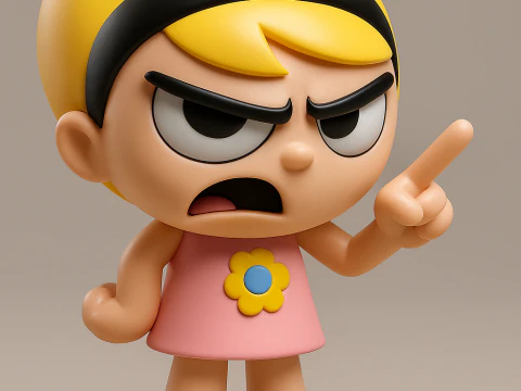 Mandy 3D Print Model