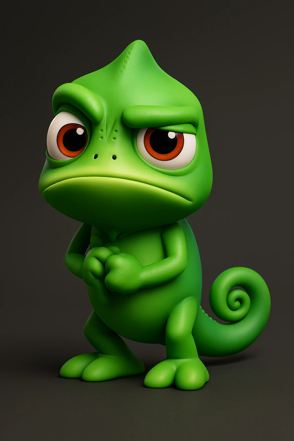 Pascal - Tangled 3D Print Model .c4d .max .obj .3ds .fbx .stl .blend 