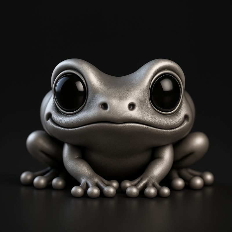 Frog Animal 3D Print Model .c4d .max .obj .3ds .fbx .stl .blend 