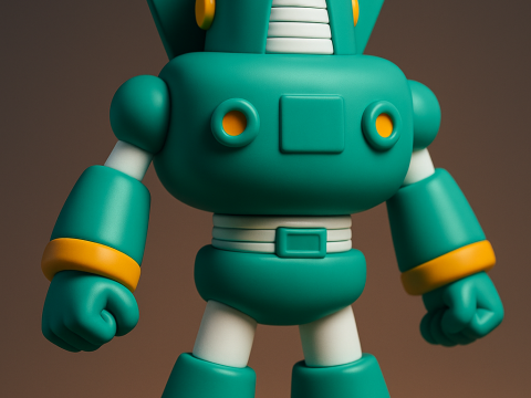 Shinchan Nohara Quantum Robot Modèles 3D en vedette