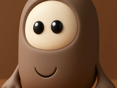 フォールガイ 3Dプリントモデル