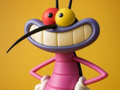 Joey - Oggy and the Cockroaches 3D 프린트 모델