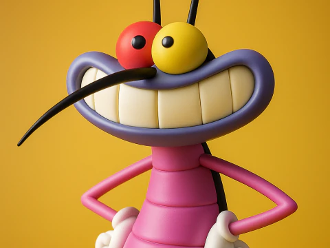 Joey - Oggy and the Cockroaches 3D Print Model