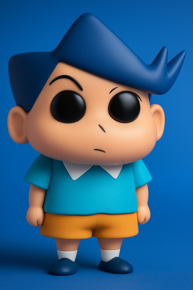 Kazama - Shinchan 3D 打印模型 .c4d .max .obj .3ds .fbx .stl .blend 