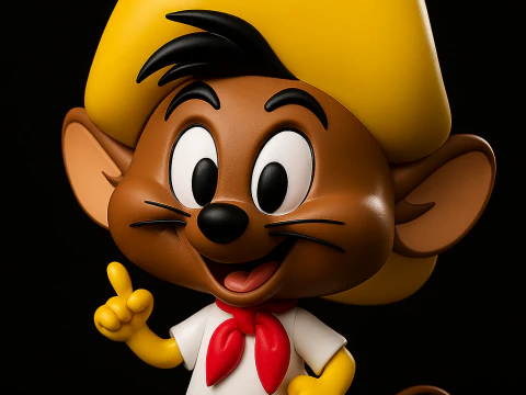 Спиди Гонсалес - Looney Tunes 3D Принт Модель