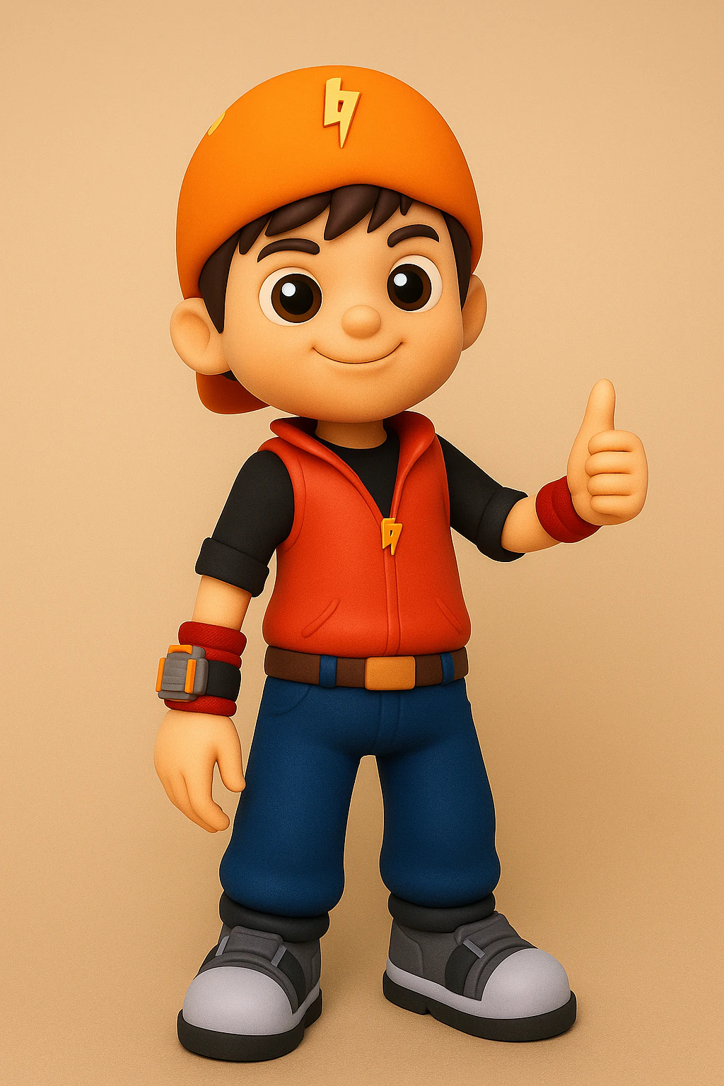 BoBoiBoy 3D Print Model .c4d .max .obj .3ds .fbx .stl .blend 