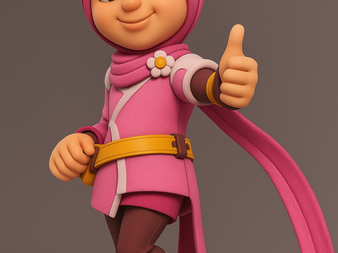 Yaya - BoBoiBoy 3D Baskı Modeli