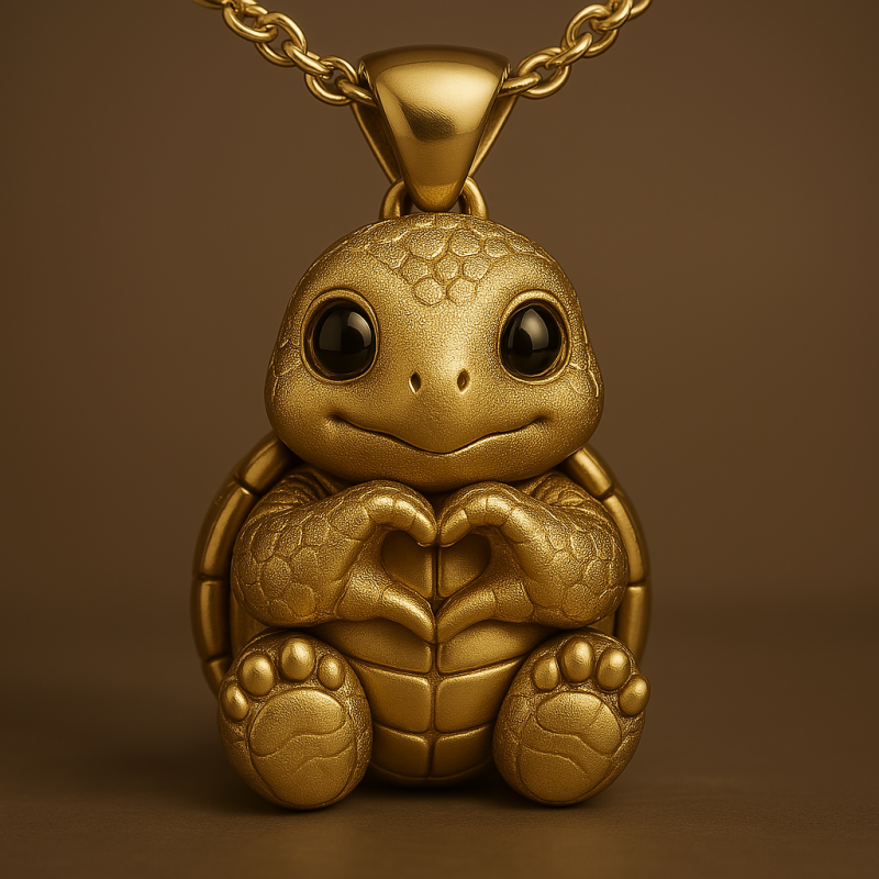 Tortoise Pendant 3D 打印模型 .c4d .max .obj .3ds .fbx .stl .blend