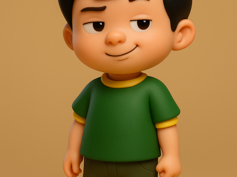 Max - Dragon Tales Model Cetak 3D