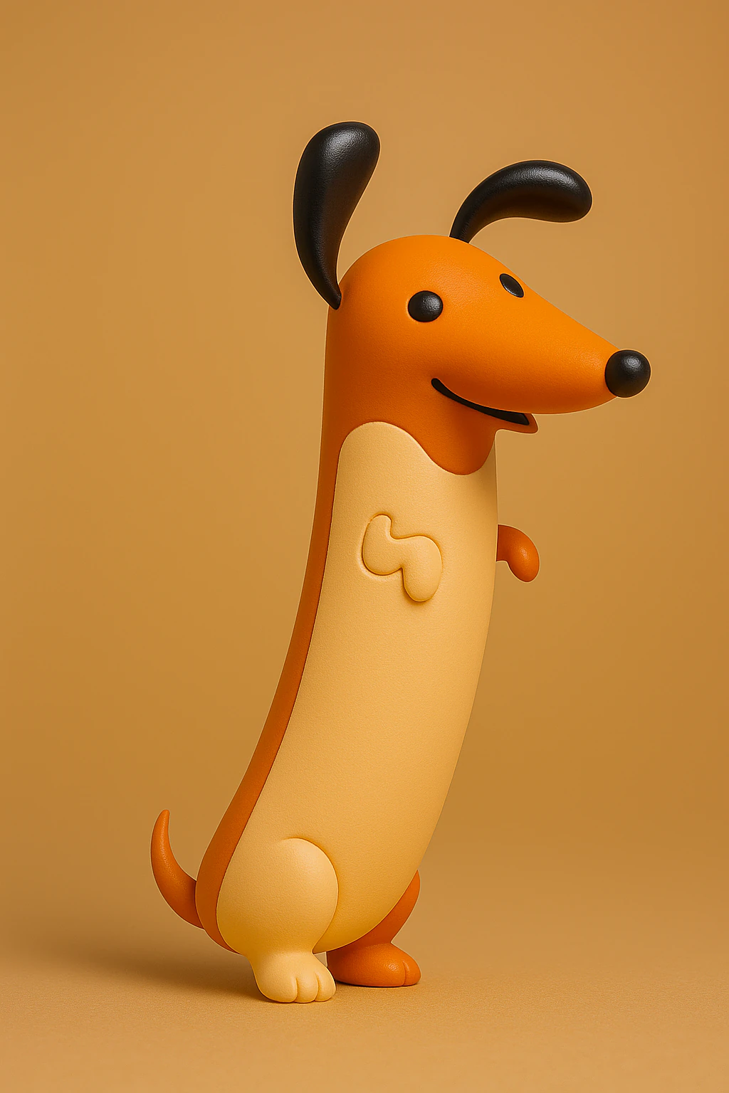 Weenie From Oswald 3D Print Model .c4d .max .obj .3ds .fbx .stl .blend 