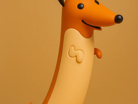 Weenie di Oswald Modello di stampa 3D