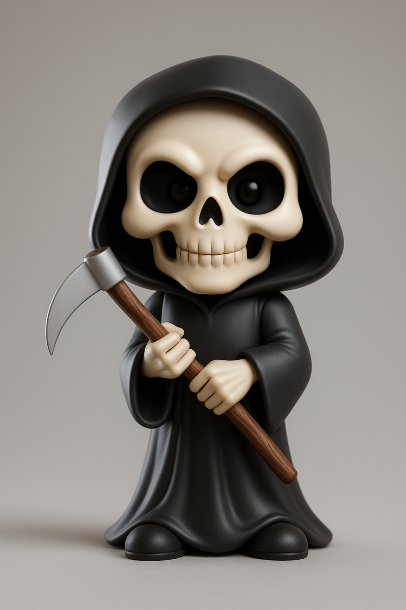 Grim Reaper 3D Print Model .c4d .max .obj .3ds .fbx .stl .blend