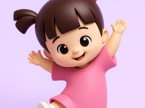 Boo from Monsters Inc 3D प्रिंट मॉडल