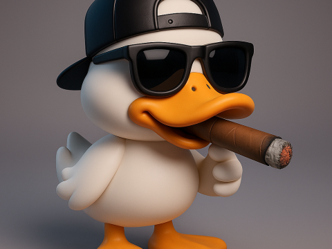 Gangstar Duck 3D प्रिंट मॉडल