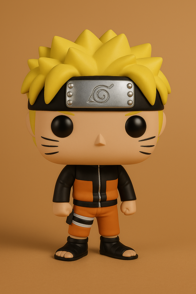 Funko POP Naruto Figure 3D Принт Модель .c4d .max .obj .3ds .fbx .stl .blend