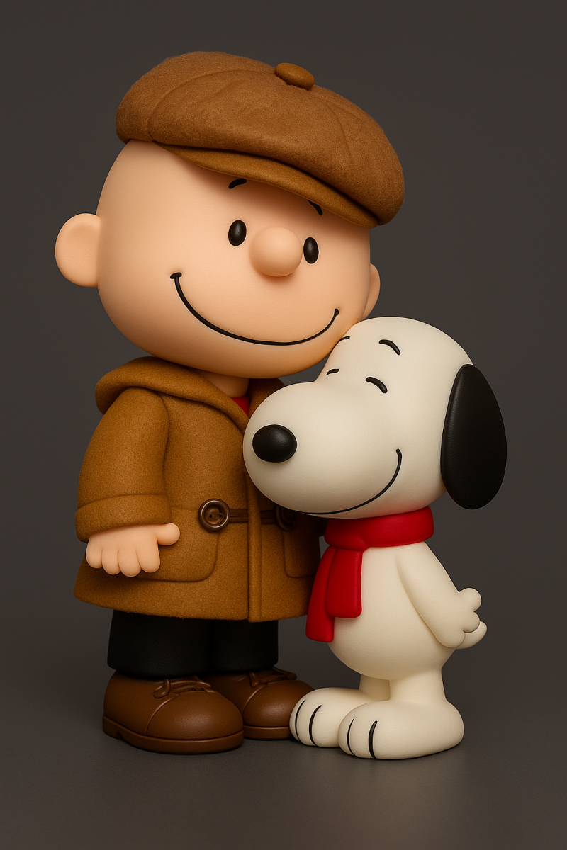 Snoopy And Charlie Brown Model do druku 3D .c4d .max .obj .3ds .fbx .stl .blend 