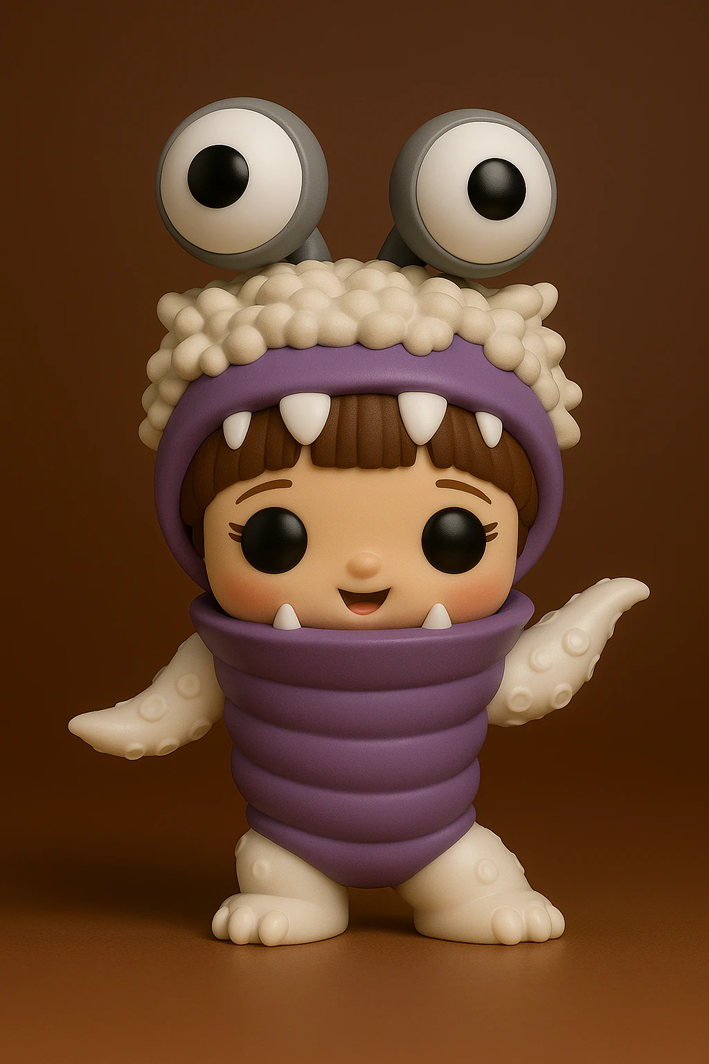 Disney Pixar Monsters Boo Funko Pop 3D Print Model .c4d .max .obj .3ds .fbx .stl .blend 