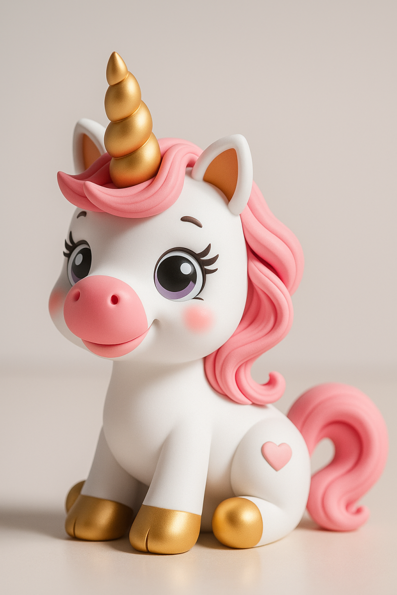 Unicorn Model do druku 3D .c4d .max .obj .3ds .fbx .stl .blend