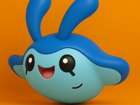 Pokemon Mantyke 3D Принт Модель