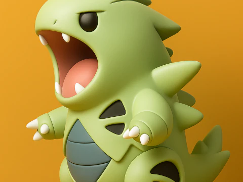 Pok&eacute;mon Tyranitar Modello di stampa 3D
