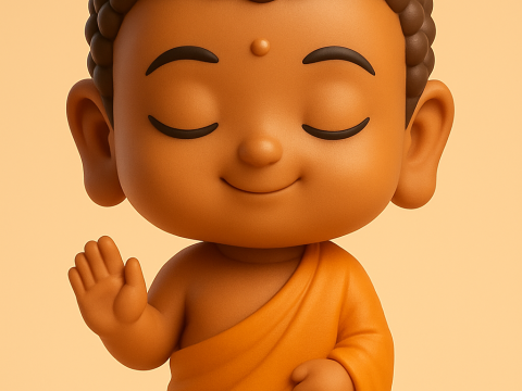Buddha Statue 3D 打印模型