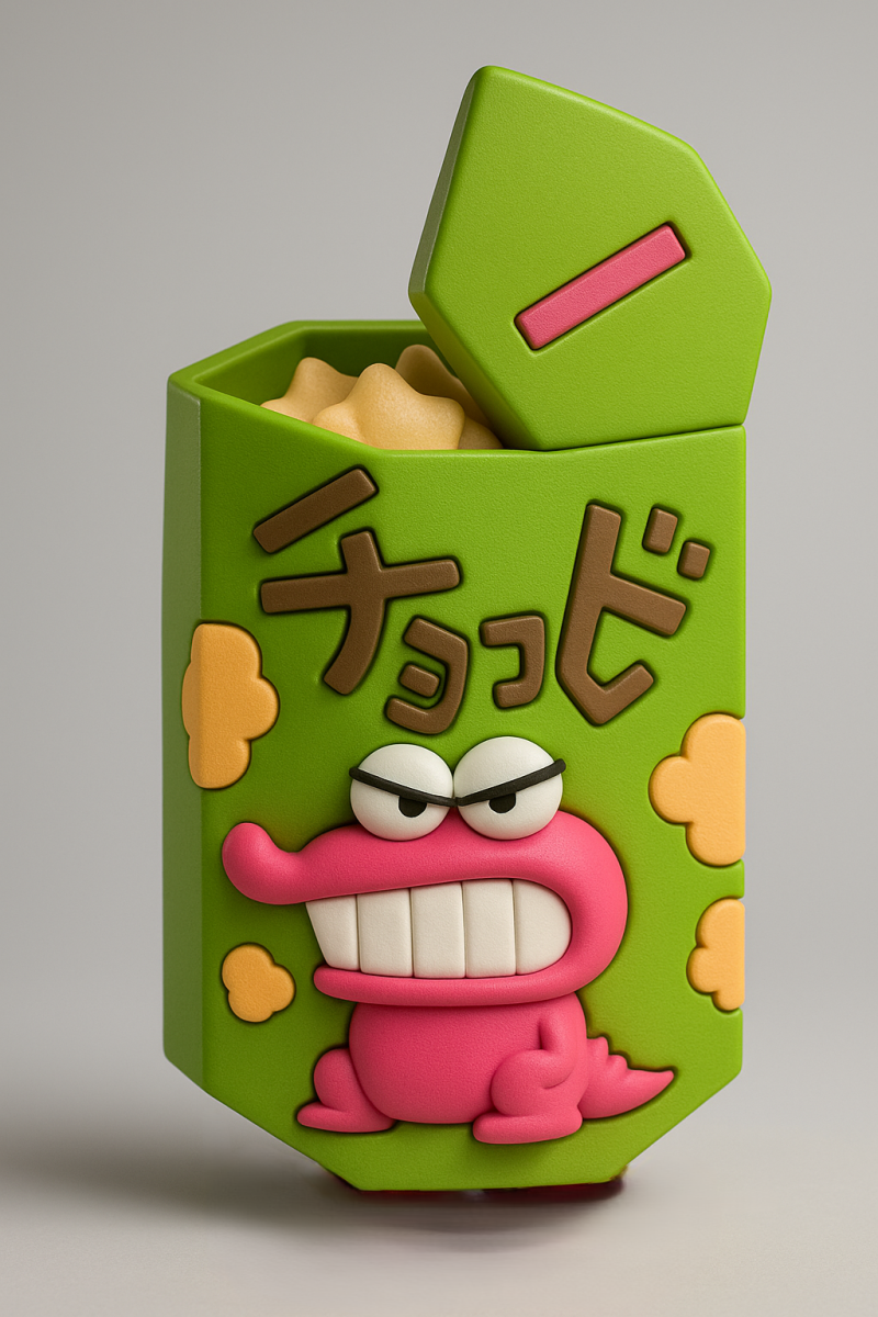 Crayon Shinchan Chocobi Model Cetak 3D .c4d .max .obj .3ds .fbx .stl .blend