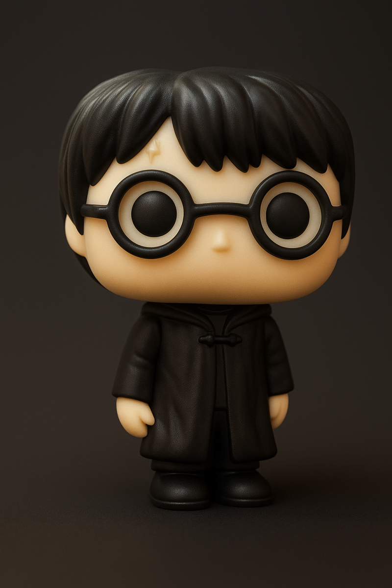 Funko Pop Harry Potter Modello di stampa 3D .c4d .max .obj .3ds .fbx .stl .blend 