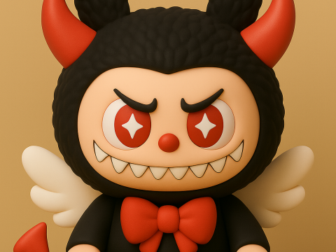 Labubu Demon 3D 打印模型