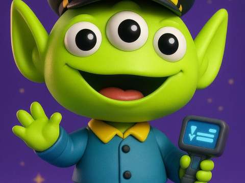 Alien Cosbaby From Toy Story 3D printmodel
