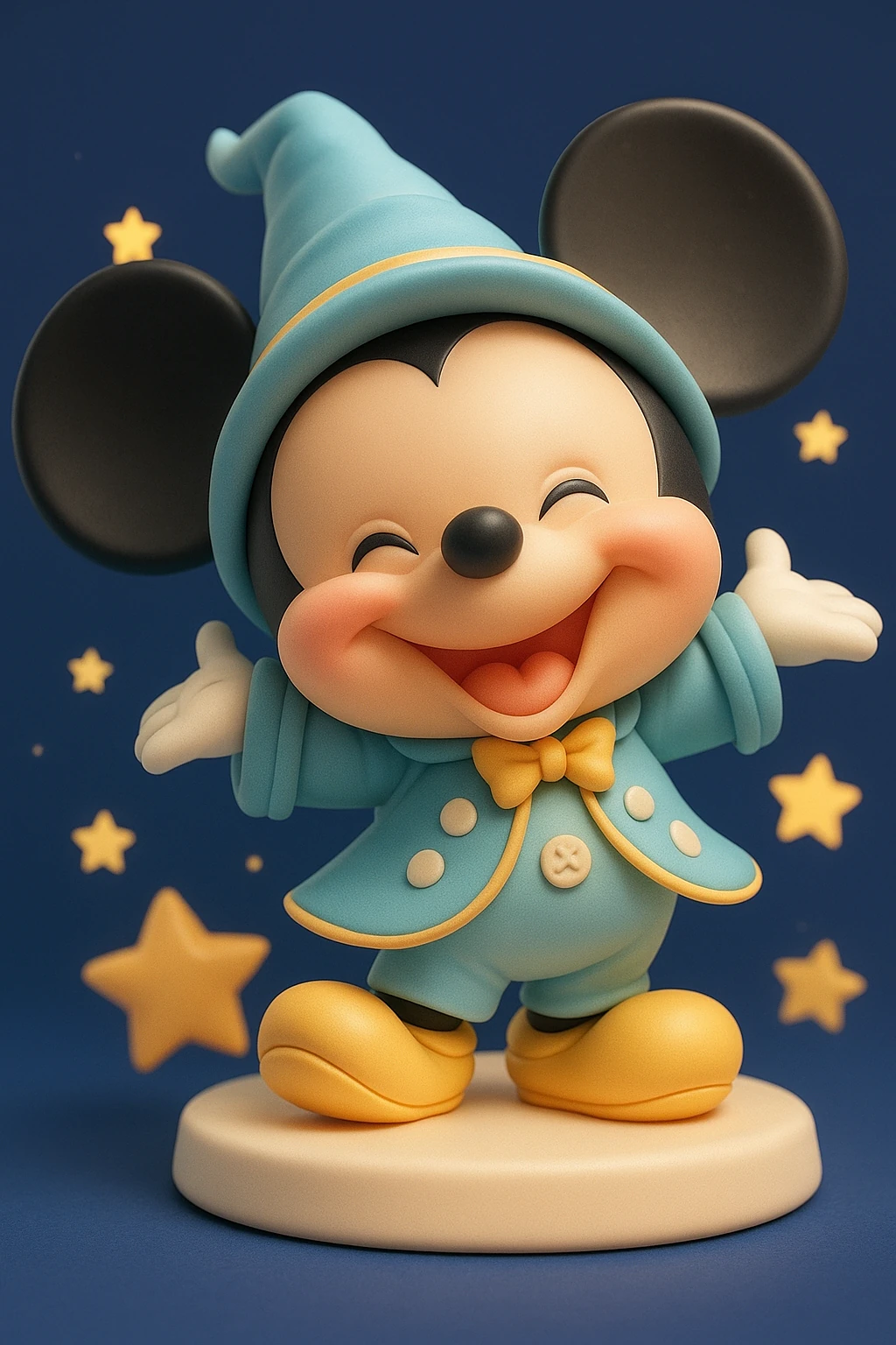 Mickey Mouse Tabletop 3D Print Model .c4d .max .obj .3ds .fbx .stl .blend 