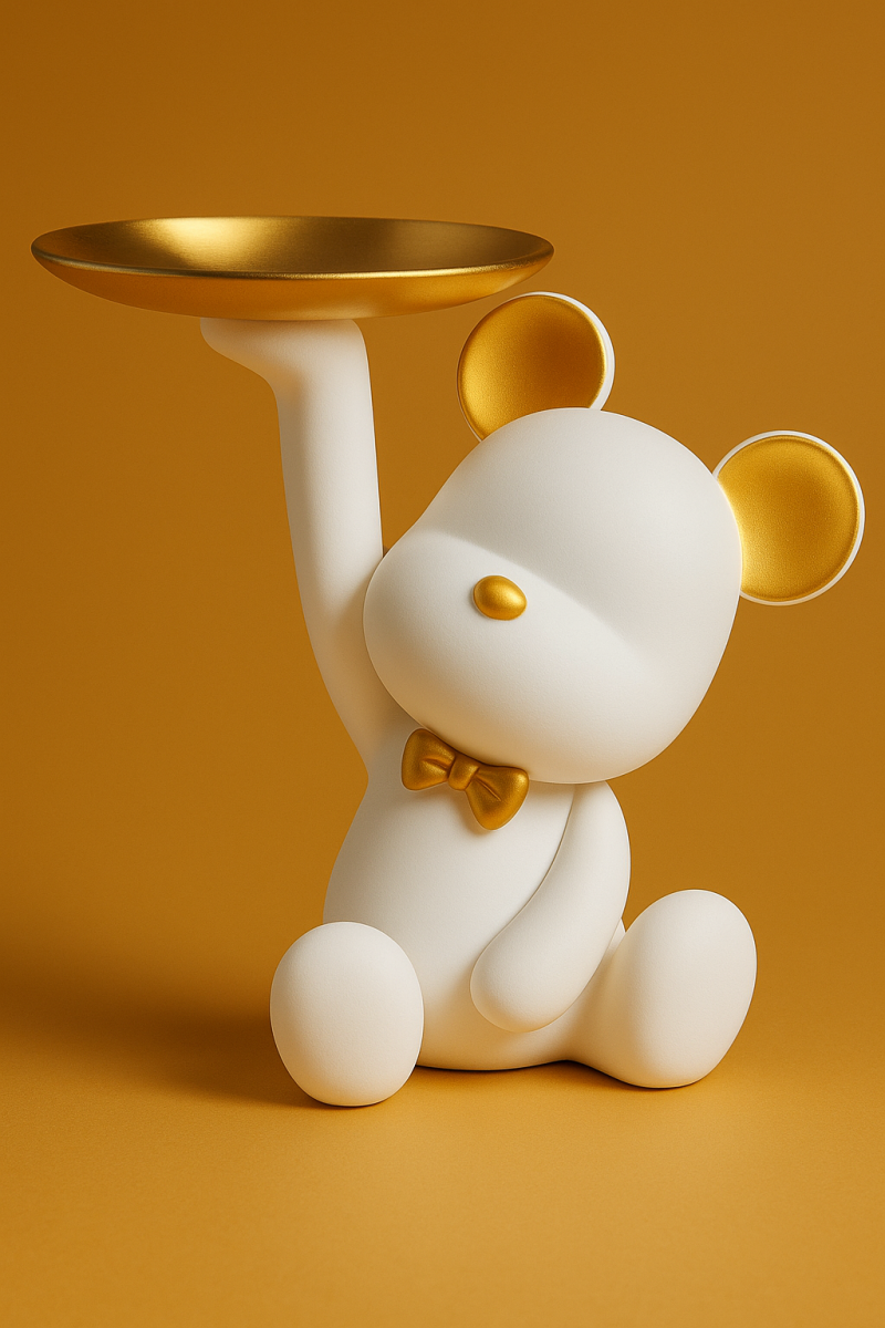 Bear Storage Tray Modelo de impresión 3D .c4d .max .obj .3ds .fbx .stl .blend