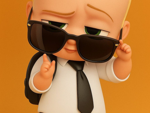 Boss Baby Model do druku 3D