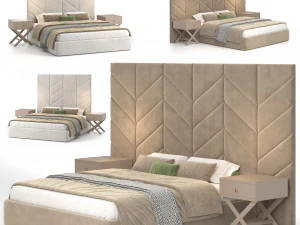 Cama montana Modelo 3D