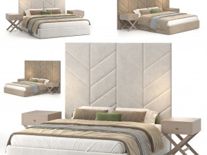 Montana bed Modelo 3D