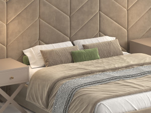 Montana bed Modelo 3D