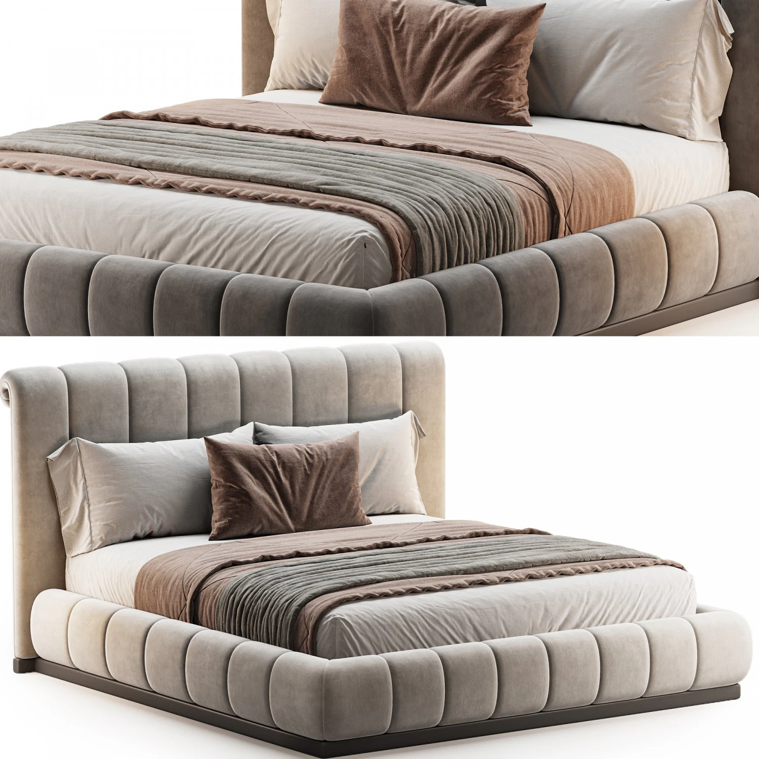 BED LIFE TIME 3D Model .c4d .max .obj .3ds .fbx .stl .blend 