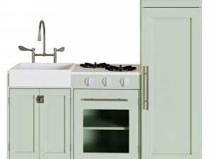 Chelsea All-in-1 Play Kitchen 2020 3D Model