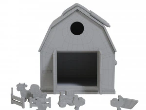 Little Dutch Dolls House Little Farm 3D Model