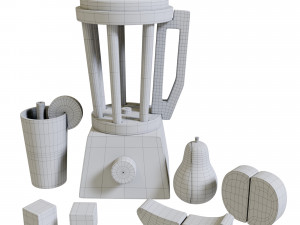 Smooth Maker Blender Playset Modelo 3D