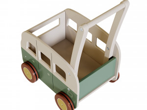 Vintage Walker Wagon Modelo 3D