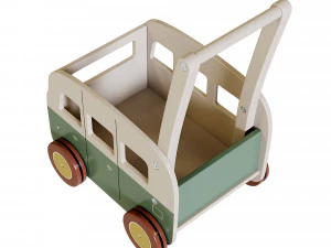 Vintage Walker Wagon 3D Model