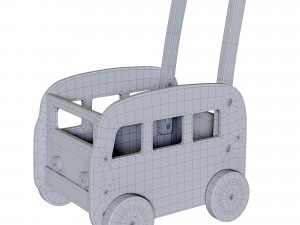 Vintage Walker Wagon Modelo 3D
