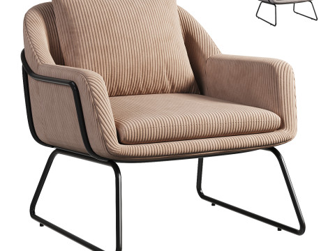 Albane Armchair 3D Модель