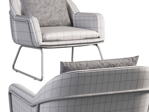 Albane Armchair 3D Model