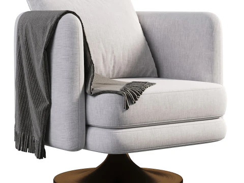 Aubum Armchair 3D Model
