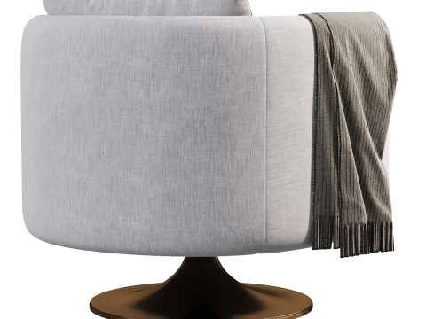 Aubum Armchair 3D Model