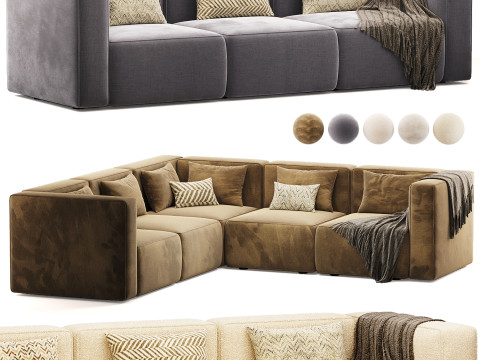 BASECAMP CORNER SOFA 3D Модель
