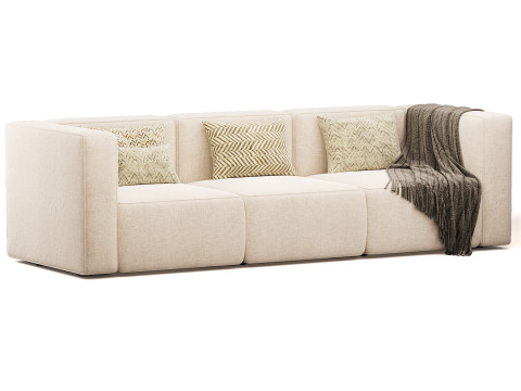 BASECAMP CORNER SOFA 3D मॉडल
