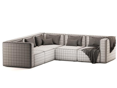 BASECAMP CORNER SOFA 3D मॉडल